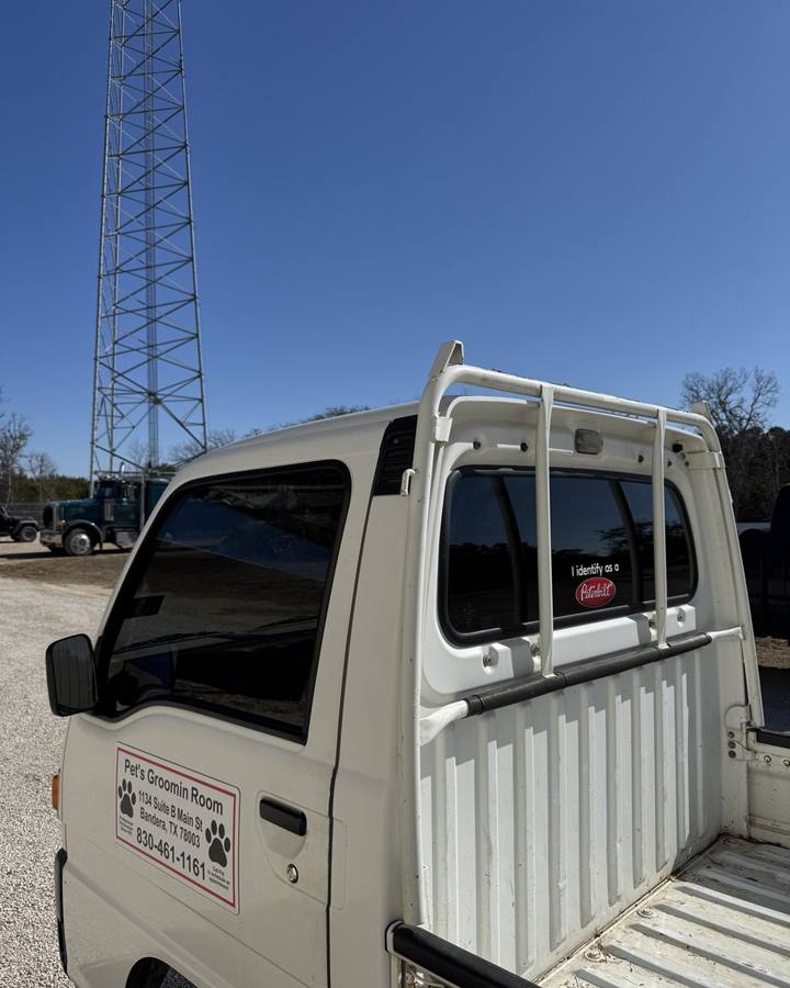 Tinted kei truck windows